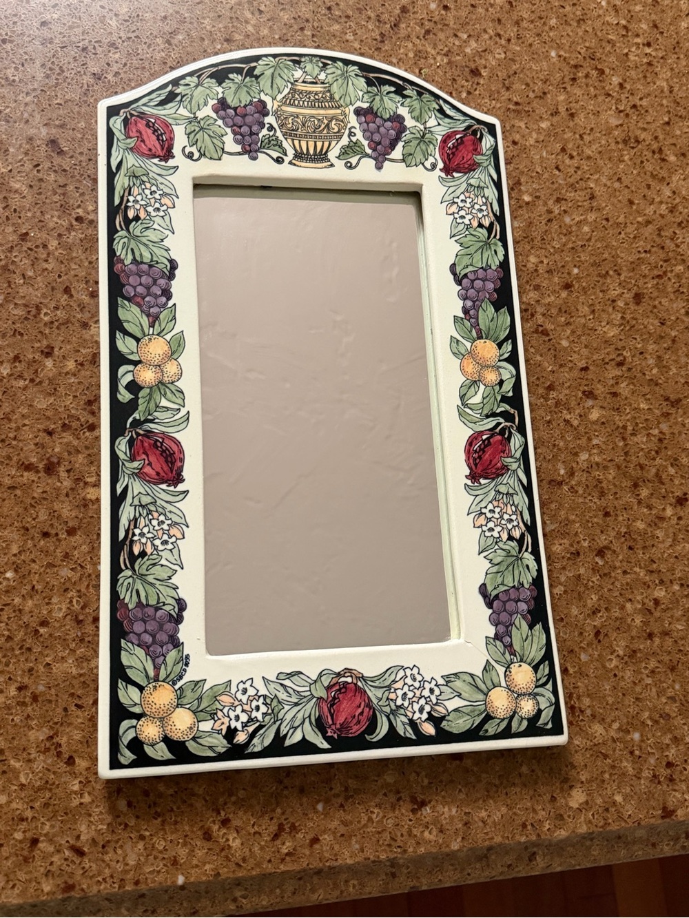 Santa Barbara Ceramic Design Tile Mirror Wall Art Nouveau